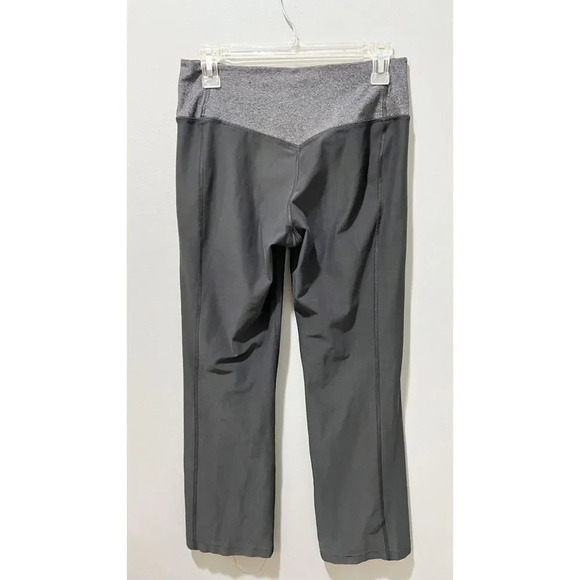 Nike Womens Dri Fit High Rise Long Leggings Black M Wide Leg Athletic Yoga - Picture 4 of 8